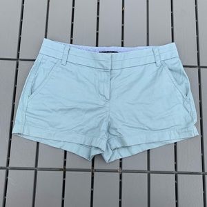 J.Crew 3” Light Blue/Green Chino